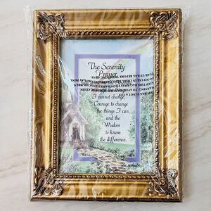 New Framed The Serenity Prayer Krel Buckelew